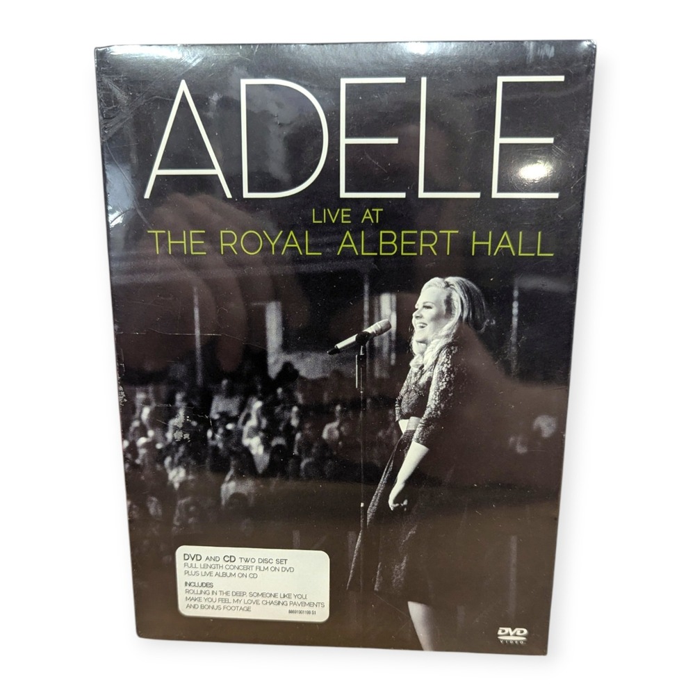 Adele Live at The Royal Albert Hall DVD CD Set 2011‎ New Sealed 8869190119951
